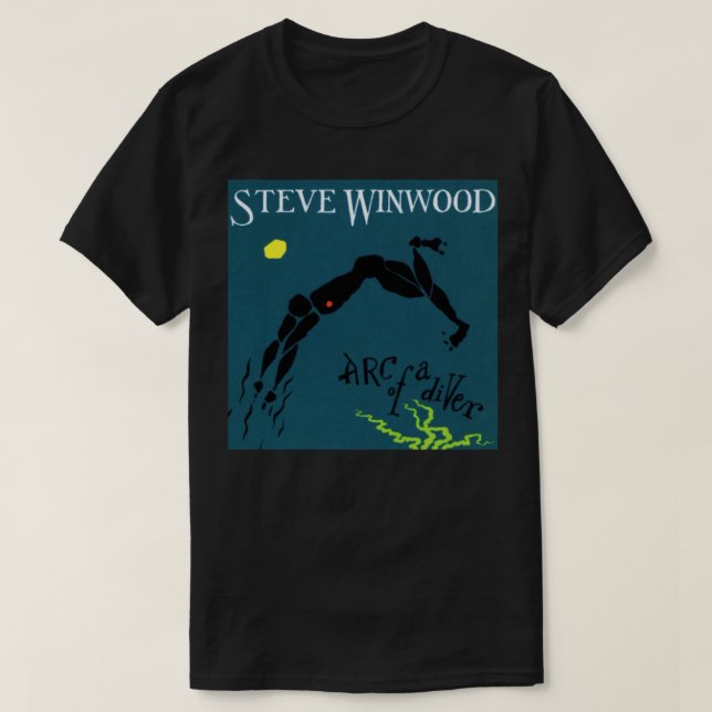 Camiseta Steve Winwood - Músico profesional inglés y (Diseño del anverso)