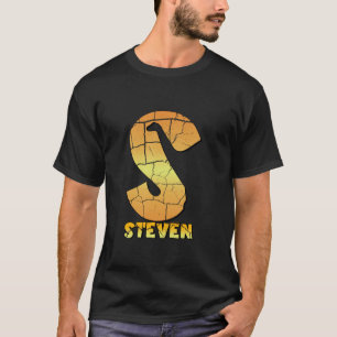 Camiseta Steven chicos personalizados dinosaurios lindos pe