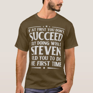 Camiseta Steven Funny Nacimiento Chiste Nombre Personalizad