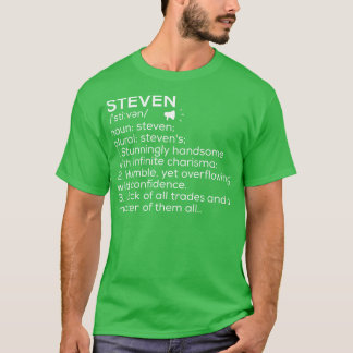 Camiseta Steven Name Definition Steven Significa Steven Nam