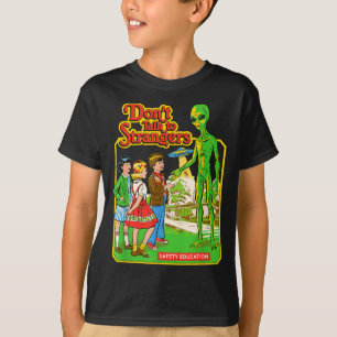 Camiseta Steven Rhodes No Hables Con Extraños Alien Retro 