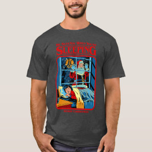 Camiseta Steven Rhodes Santa Claus te ve humor oscuro retro