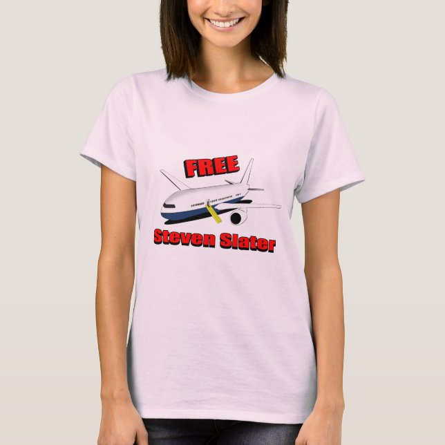 Camiseta steven slater libre (Anverso)