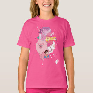 Camiseta Steven Universe   Legado Rosa Quartz
