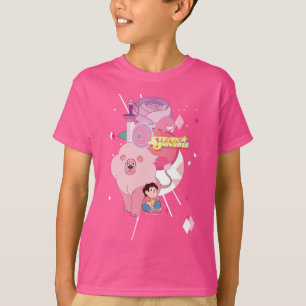 Camiseta Steven Universe   Legado Rosa Quartz