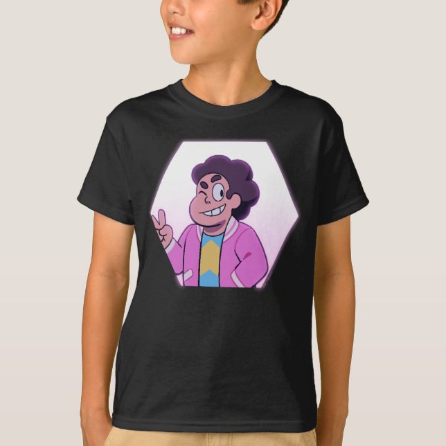 Camiseta Steven Universe | Retrato de diamante rosa (Anverso)