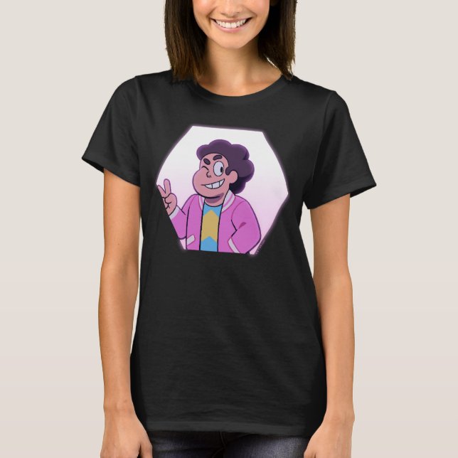 Camiseta Steven Universe | Retrato de diamante rosa (Anverso)