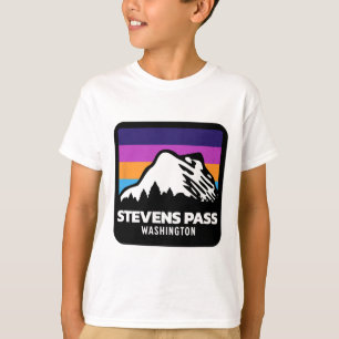 Camiseta Stevens P esquí en la montaña Washington Snowboard