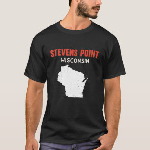 Camiseta Stevens Point EE. UU. Estado América Viaje Montana