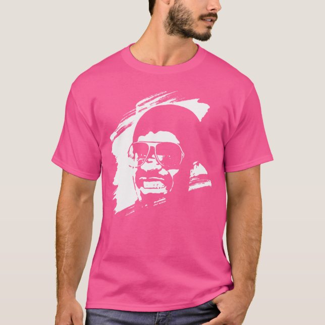 Camiseta Stevie Wonder (Anverso)