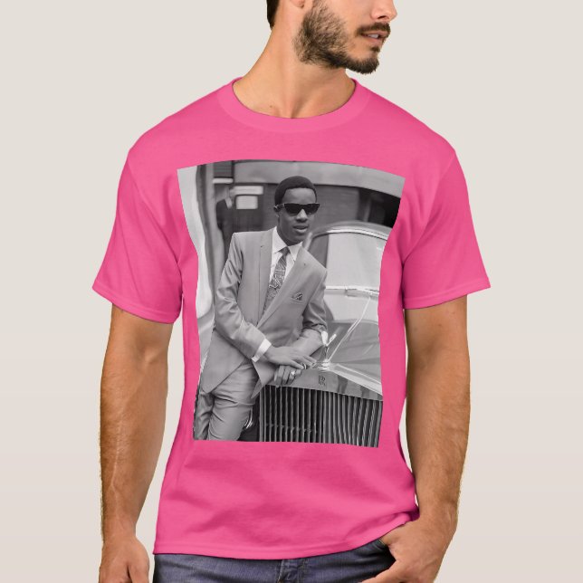 Camiseta Stevie Wonder (Anverso)