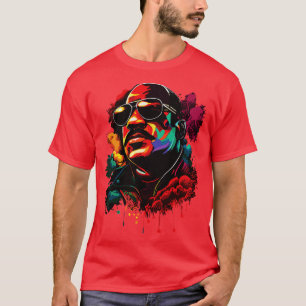 Camiseta Stevie Wonder 1