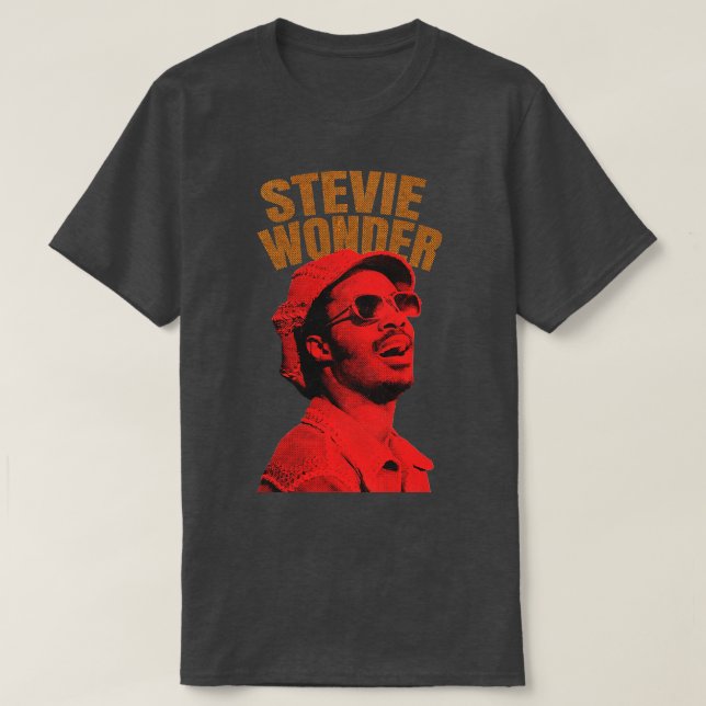 Camiseta Stevie Wonder 2 (Diseño del anverso)