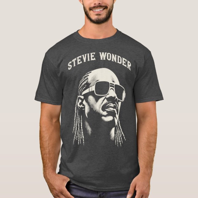 Camiseta Stevie Wonder 3 (Anverso)