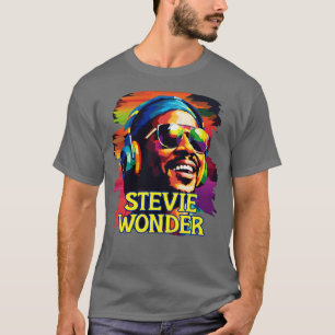 Camiseta Stevie Wonder 8