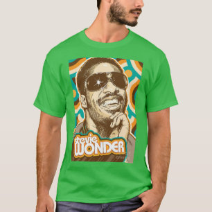 Camiseta Stevie Wonder Diseño de alta calidad 1