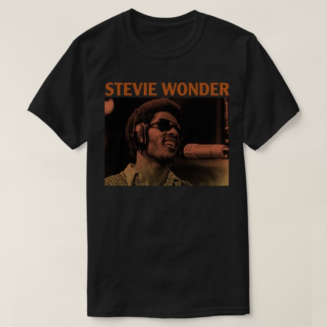 Camiseta Stevie Wonder Essential T-Shirt Copy (Diseño del anverso)