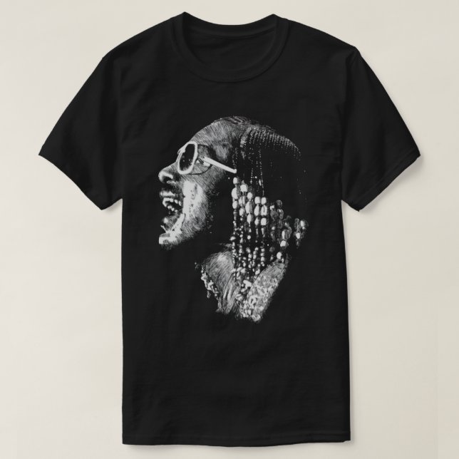 Camiseta Stevie Wonder  Essential T-Shirt Copy (Diseño del anverso)