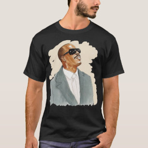 Camiseta Stevie Wonder Fan Art 1