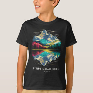 Camiseta Stic Seneca Philosoper Cita valiente estoicismo li