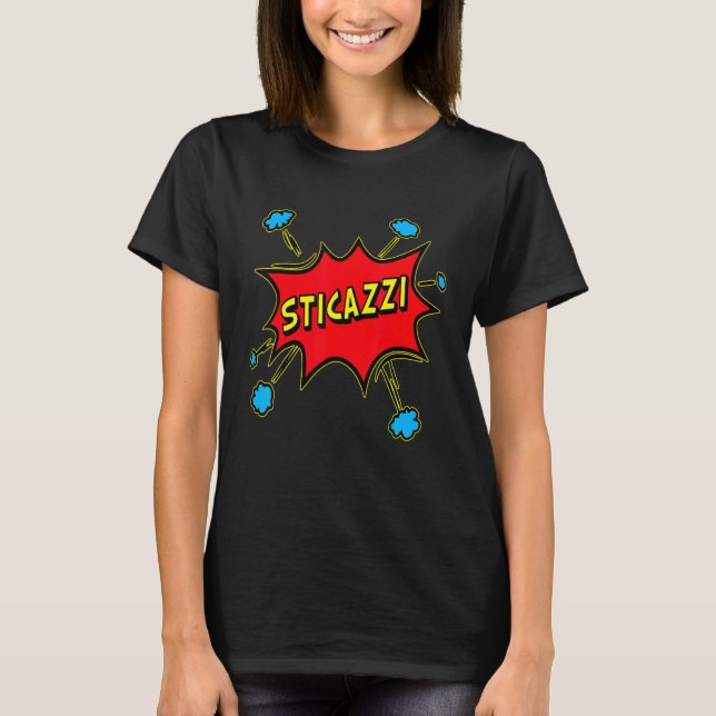 Camiseta Sticazzi La Solución A Cada Problema (Anverso)