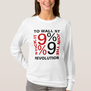 CAMISETA STICK-IT TO WALL STREET 99%