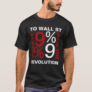 CAMISETA STICK-IT TO WALL STREET 99%