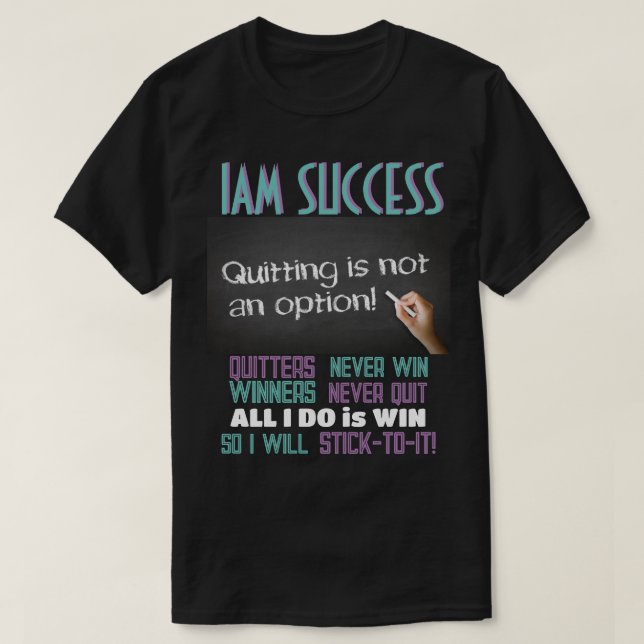Camiseta STICK-TO-IT (Diseño del anverso)