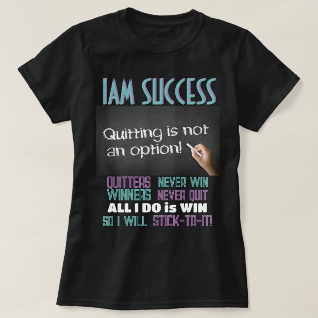 Camiseta STICK-TO-IT (Diseño del anverso)