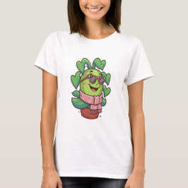Camiseta Sticker plant