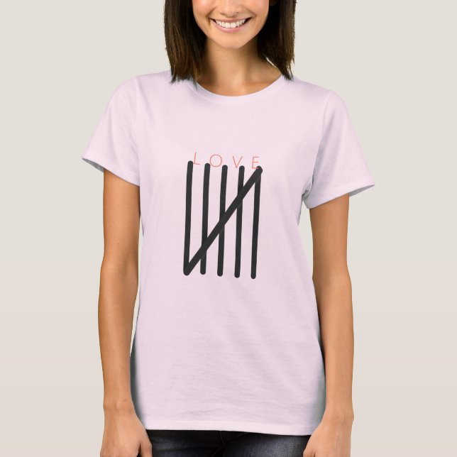 Camiseta Sticks of Love (Anverso)