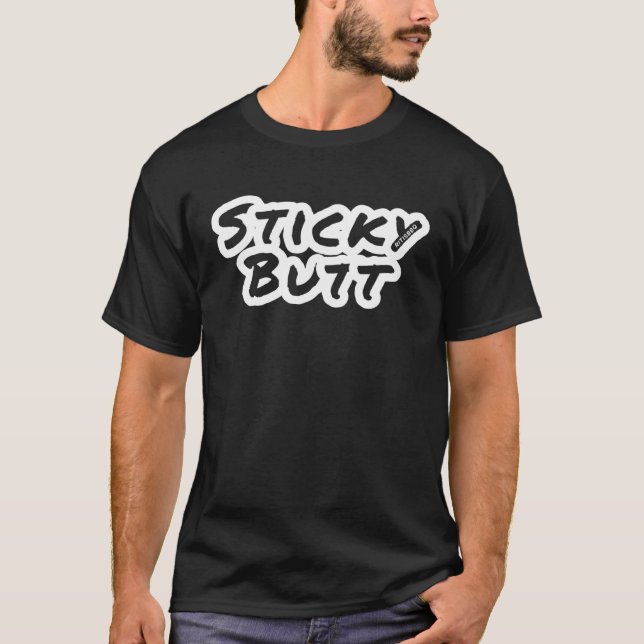Camiseta Sticky Butt RITISBBQ (Anverso)