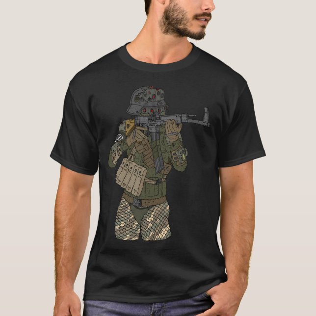 Camiseta Stig 44. Soldado de Ciencia Ficción Alemán.
