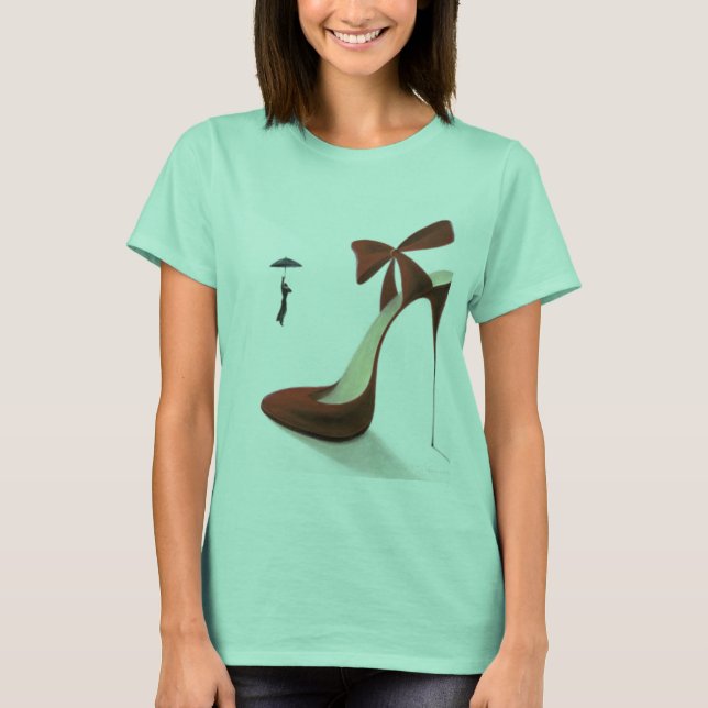 Camiseta Stiletto Fashionista (Anverso)