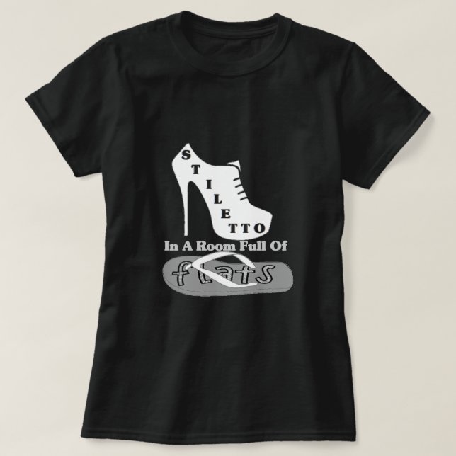 Camiseta Stiletto T-Shirt (Diseño del anverso)