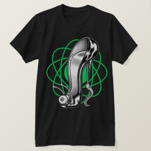 Camiseta Stilettoid™/Green Átomo