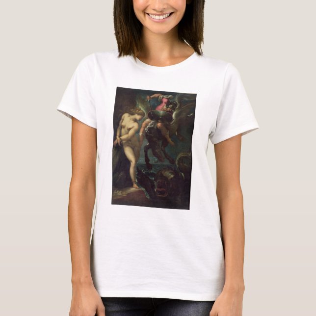 Camiseta Still Life of Fish, c.1670-80 (oil on canvas) (Anverso)