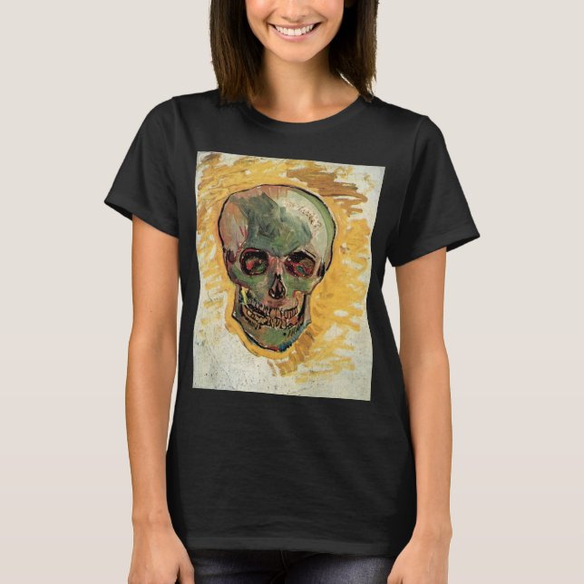 Camiseta Still Life Skull de Vincent van Gogh (Anverso)