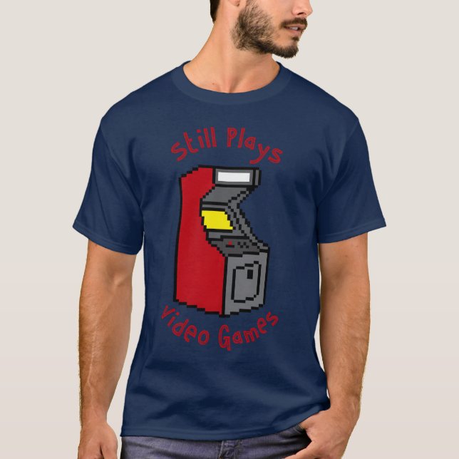 Camiseta Still Plays Video Games girl boy (Anverso)