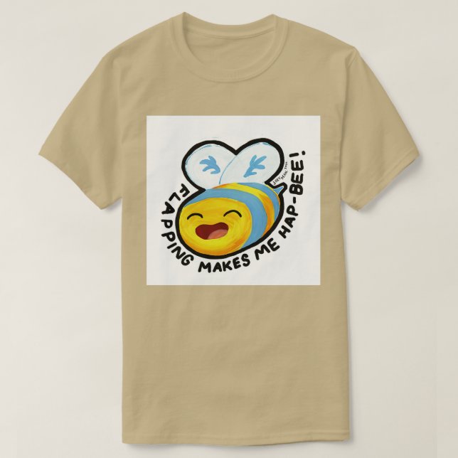 Camiseta Stim Orgullo autista Orgullo cute Pegatina (Diseño del anverso)