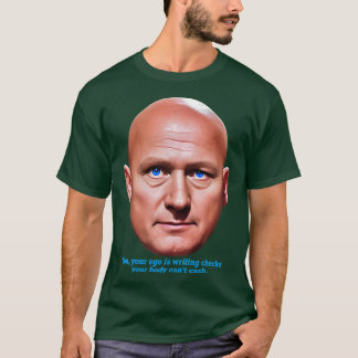 Camiseta Stinger Your Ego Está Escribiendo Cheques Your Bod