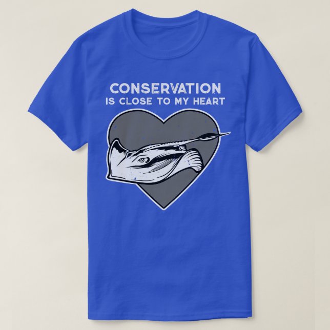 Camiseta Stingray Conservation Heart (Diseño del anverso)