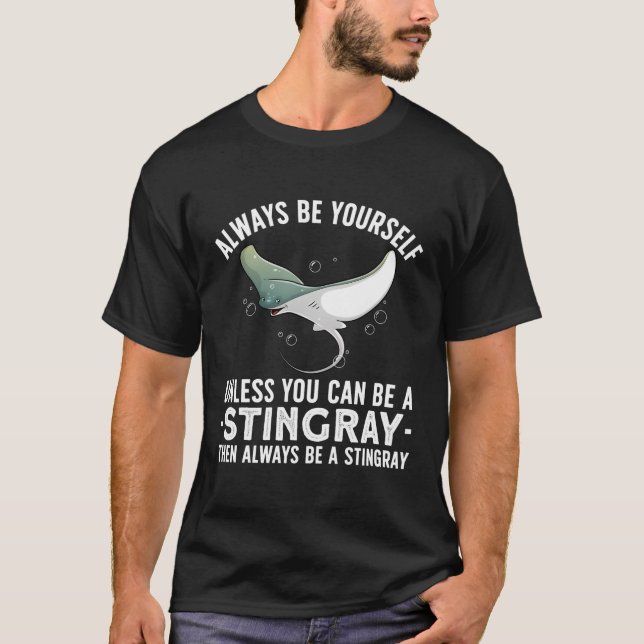 Camiseta Stingray For Sea Creature Stingray (Anverso)