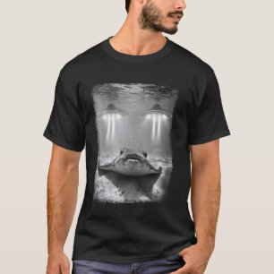 Camiseta Stingray Manta Ray UFO Alien Extraterrestre Auto E