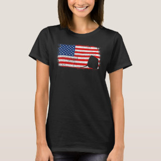 Camiseta Stingray Patriotic American Flag Vintage