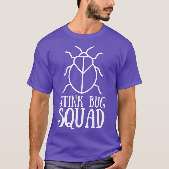 Camiseta Stink Bug Beetle Y Halyomorpha Halys (Anverso)