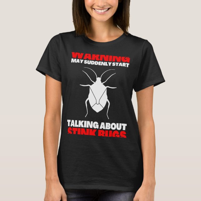 Camiseta Stink Bug Beetle Y Halyomorpha Halys 1 (Anverso)