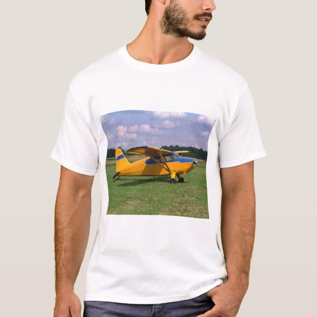 Camiseta Stinson, 10, 1940, aviación de Bucyrus_Classic del (Anverso)