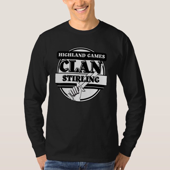 Camiseta Stirling Highland Games Scottish Clan (Anverso)