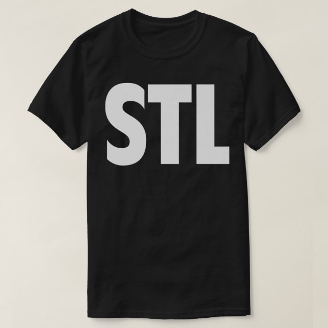 Camiseta STL, St (Diseño del anverso)